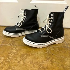 Black and white Doc Marten boots!